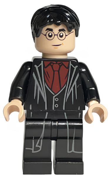 Минифигурка Lego Harry Potter- Dark Red Shirt and Tie, Black Robe hp232 N